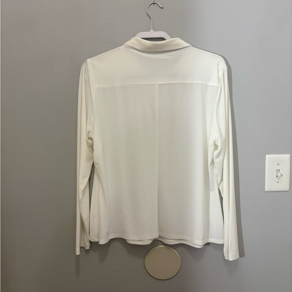 Tommy Hilfiger Cream Button-Up Shirt - Picture 7 of 8